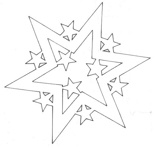 Estrelas para colorir em 2023  Estrela para colorir, Páginas de